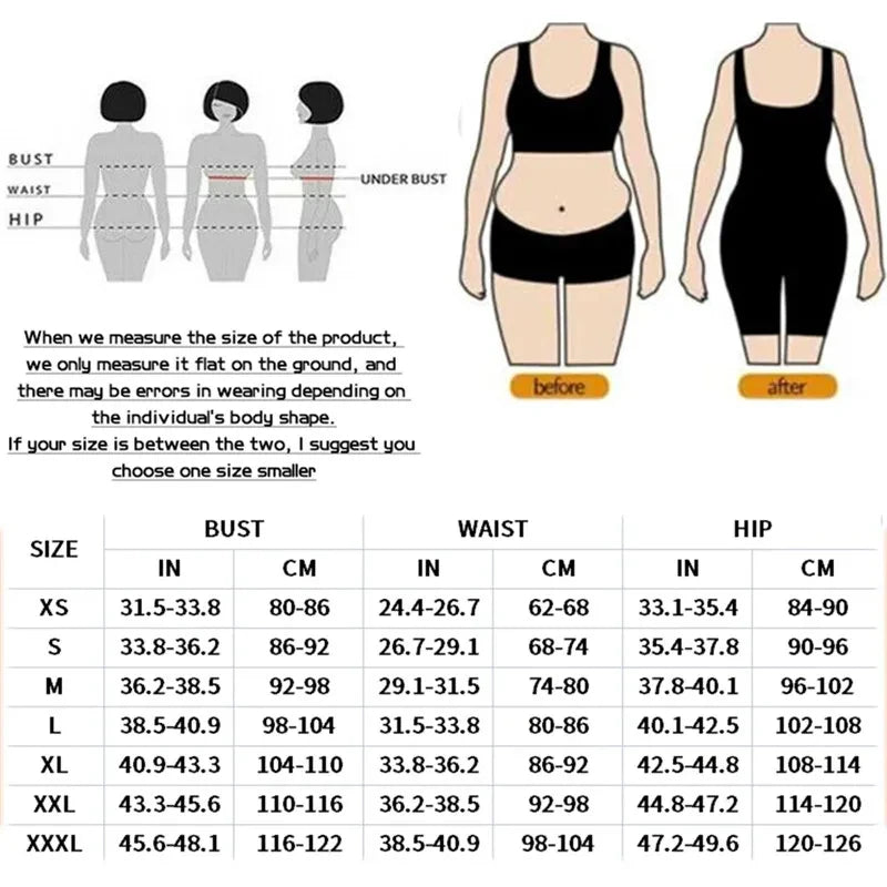 Kolumbianischer Ganzkörper-Shapewear-Korselett