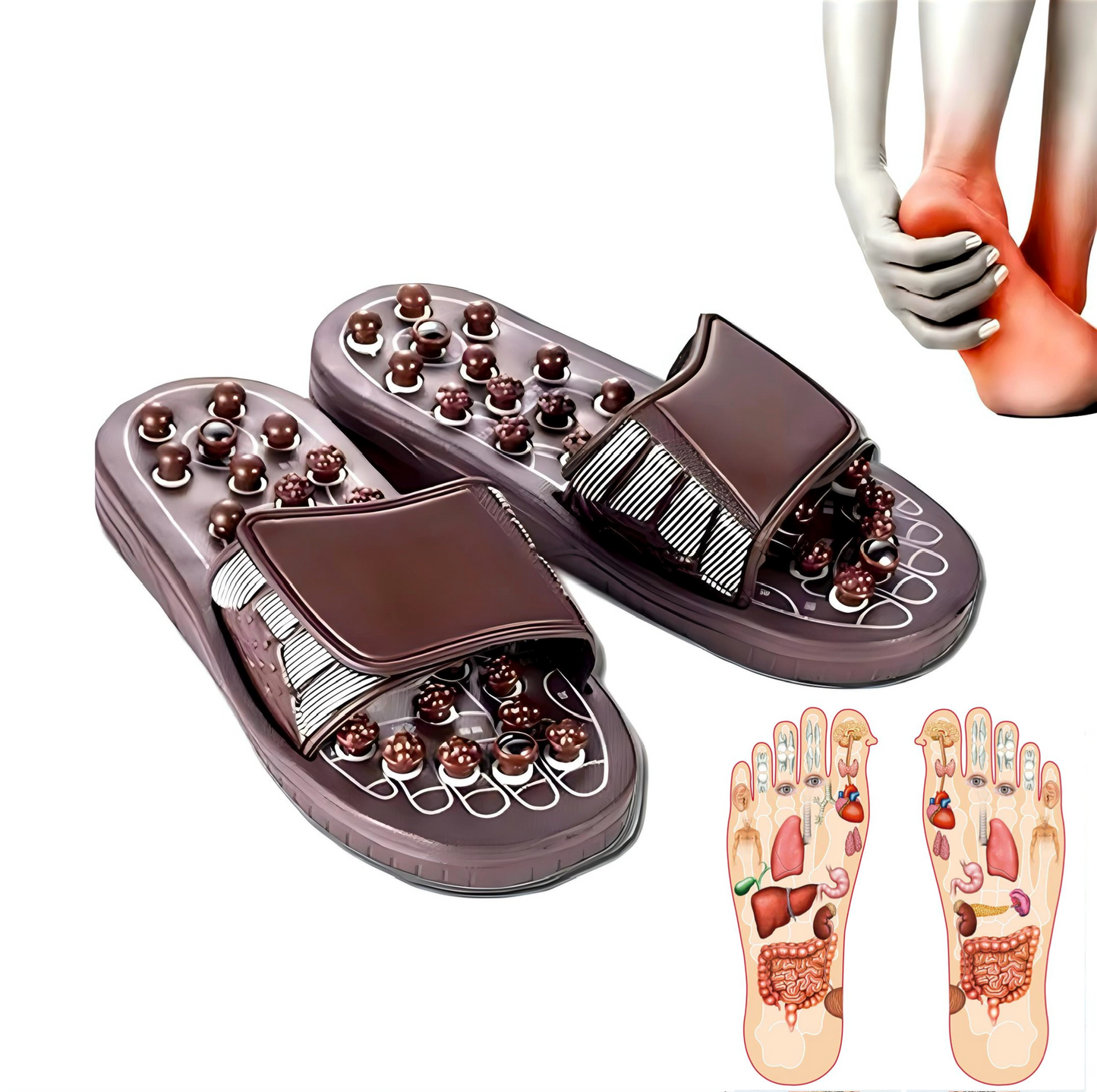Orthopädische Massage-Hausschuhe