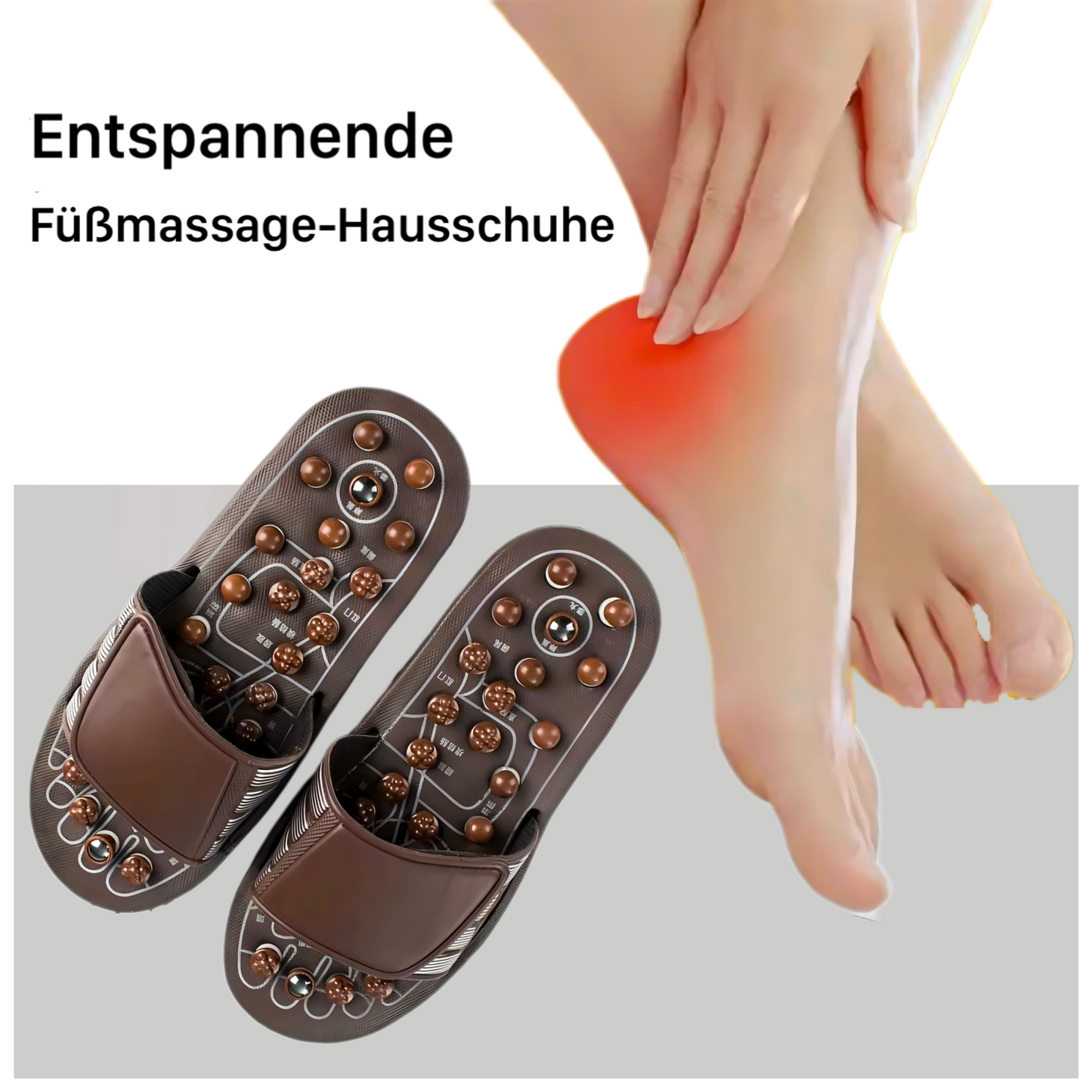 Orthopädische Massage-Hausschuhe